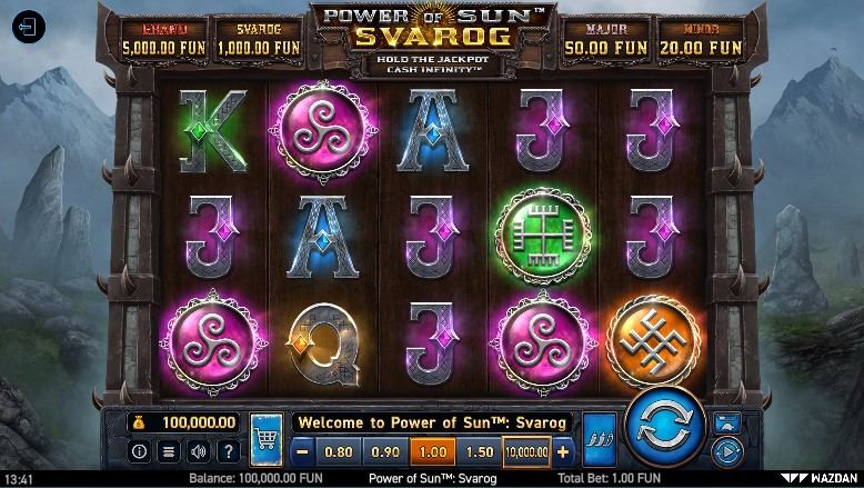 Power of Sun: Svarog Slot Gameplay