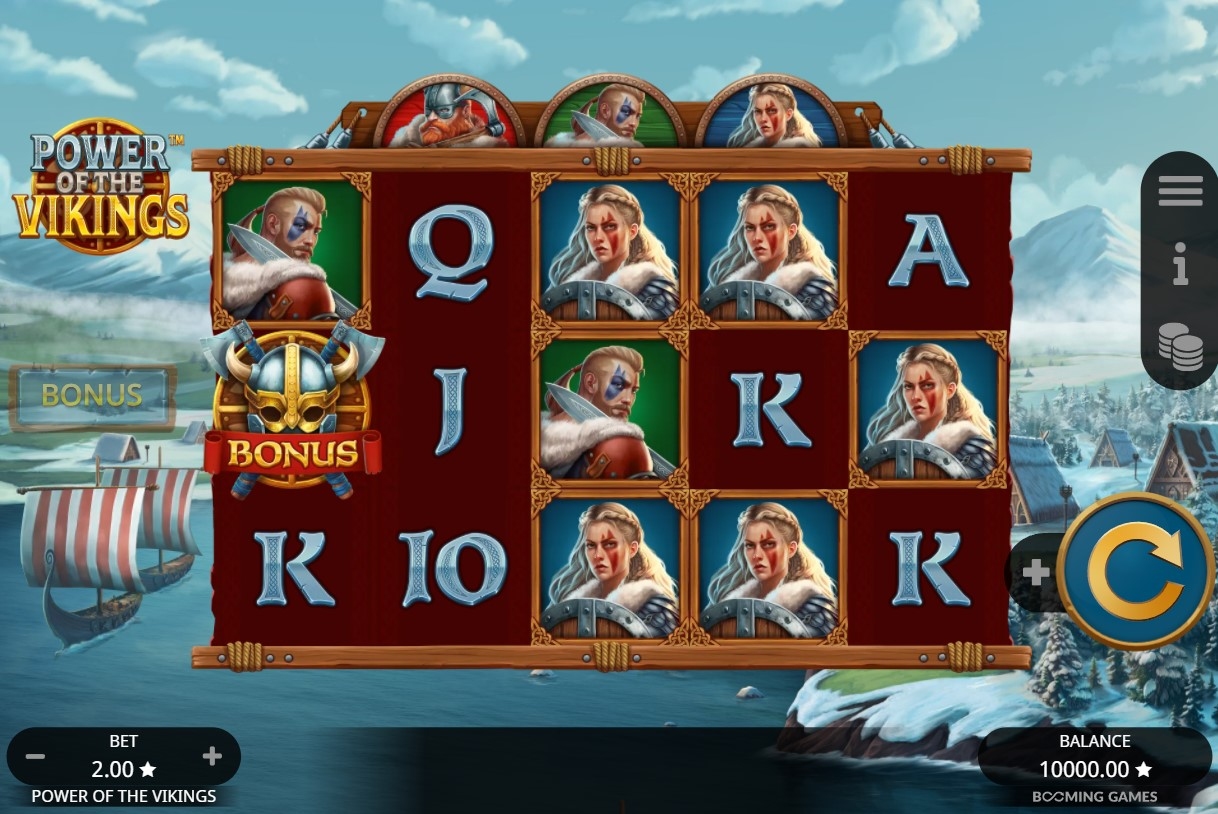 Power of the Vikings Slot Gameplay