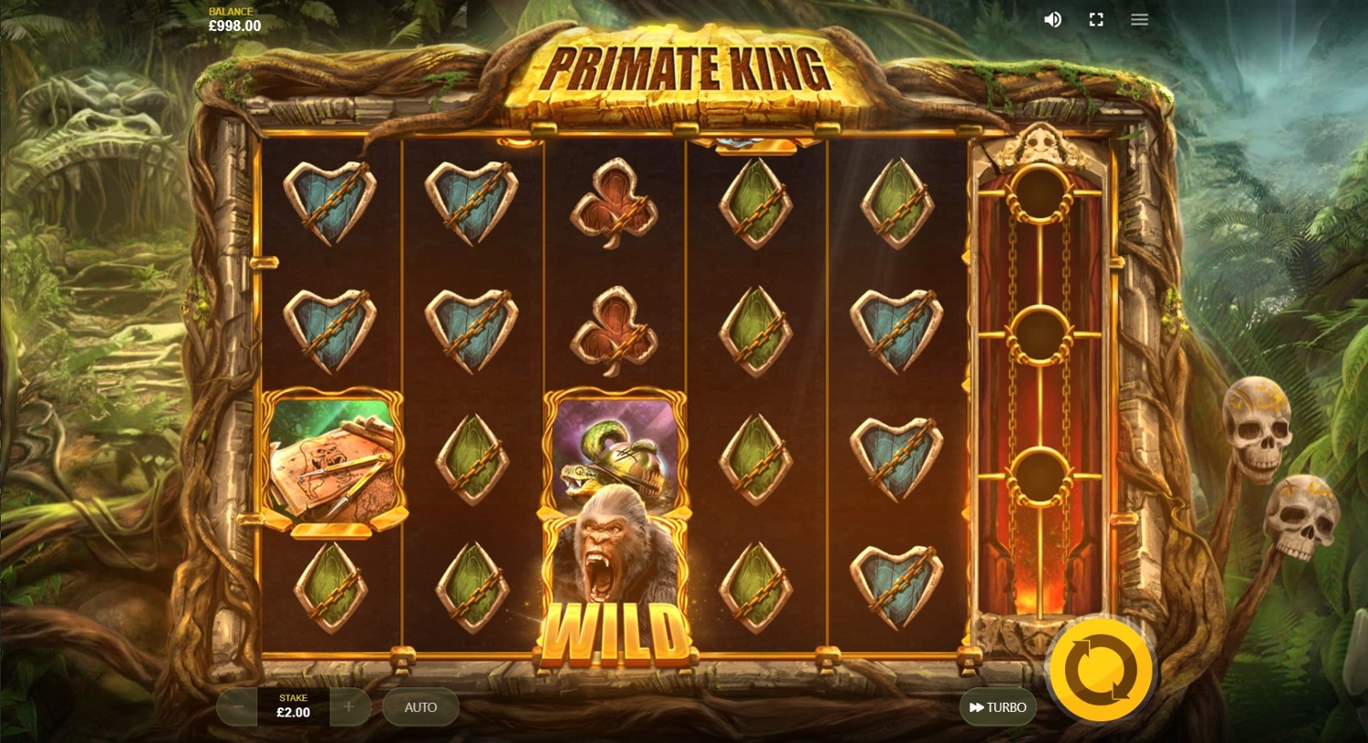 Primate King Slot Gameplay