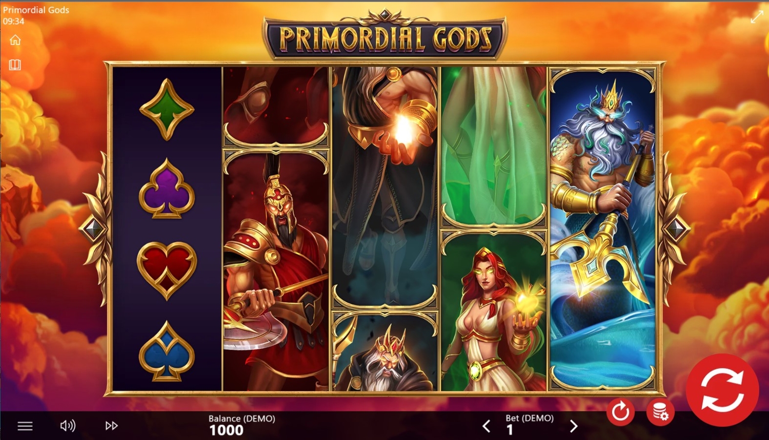 Primordial Gods Slot Gameplay