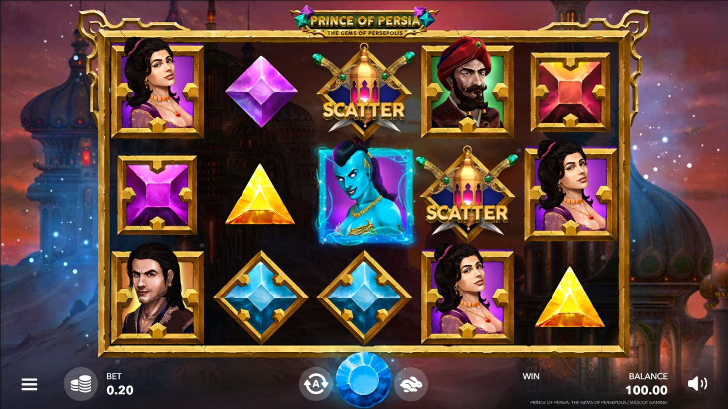 Prince of Persia Slot Gameplay