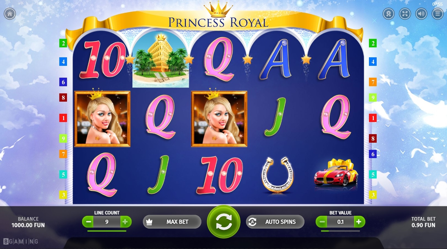 Princess Royal Slot Gameplay