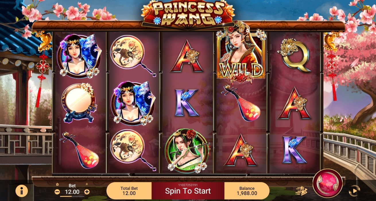 Princess Wang Slot Gameplay