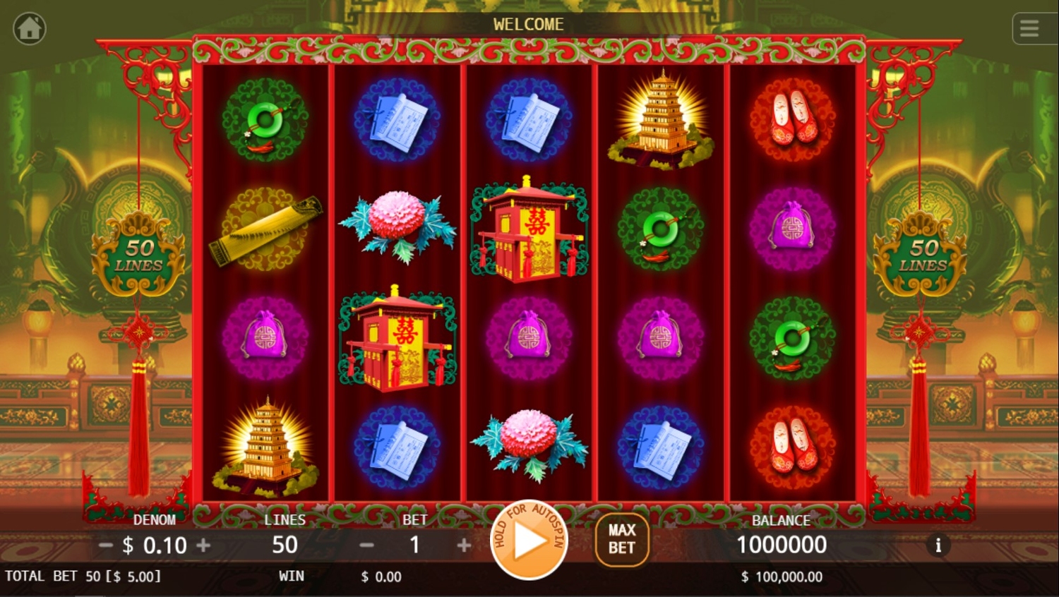 Princess Wencheng Slot Gameplay