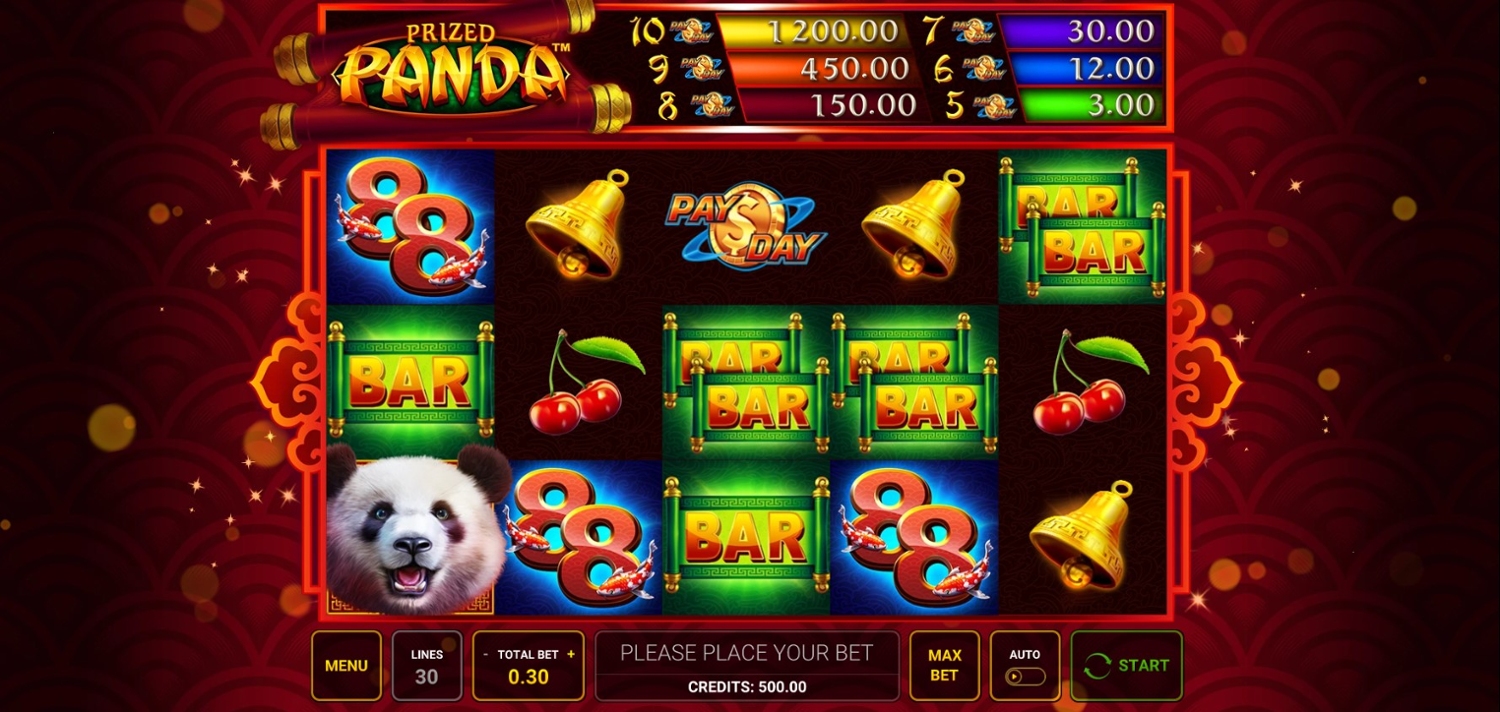 Prized Panda Slot Gameplay