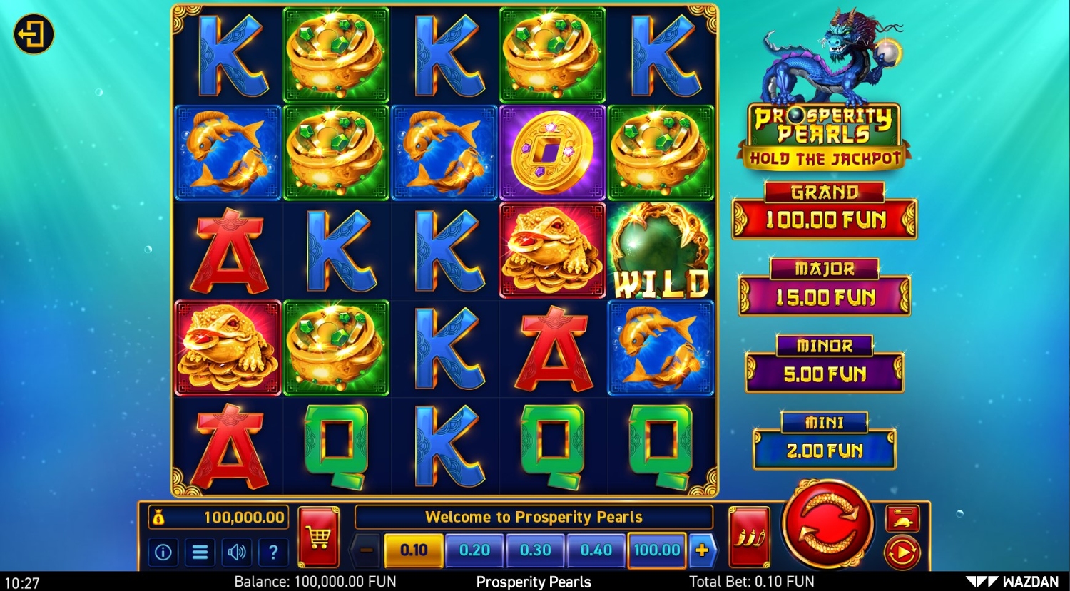 Prosperity Pearls Slot Gameplay