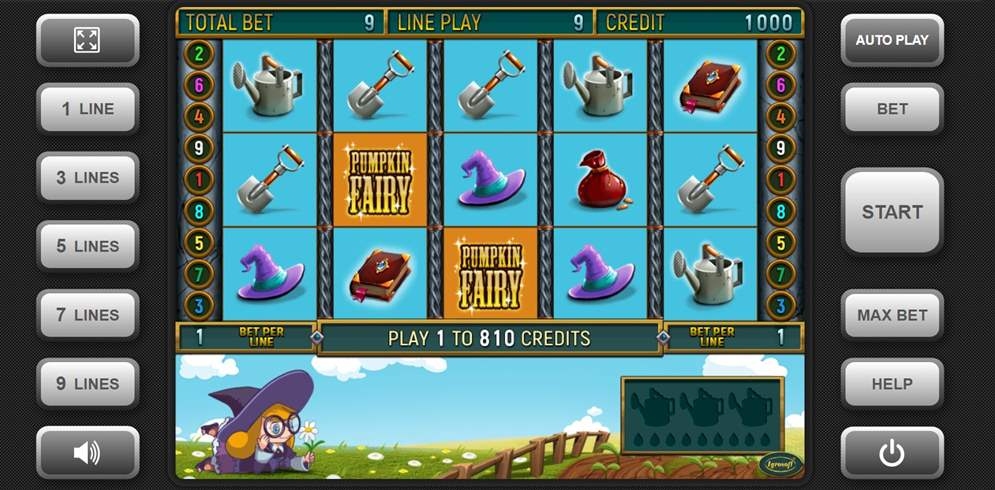 Pumpkin Fairy Slot Gameplay