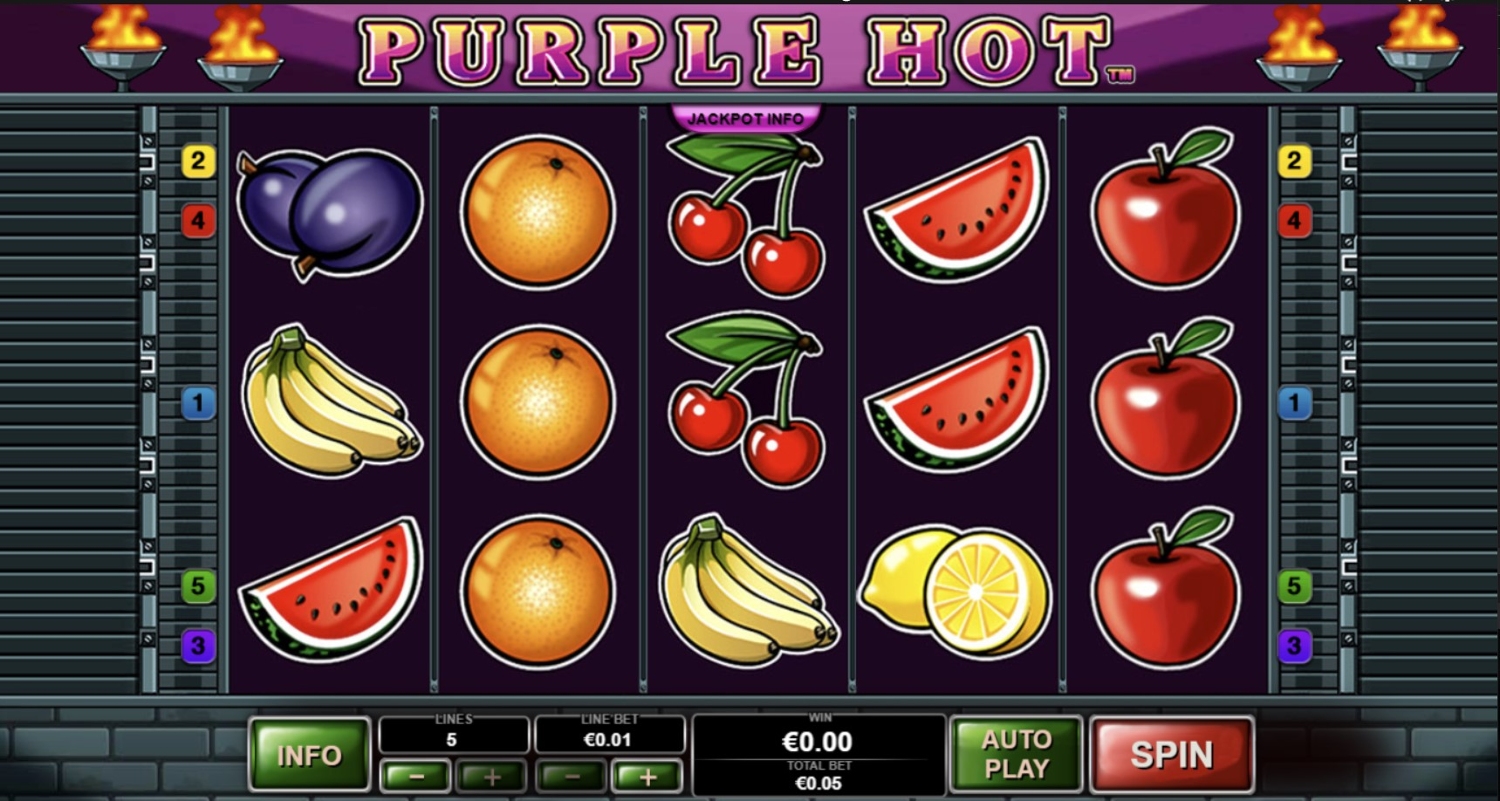 Purple Hot Slot Gameplay