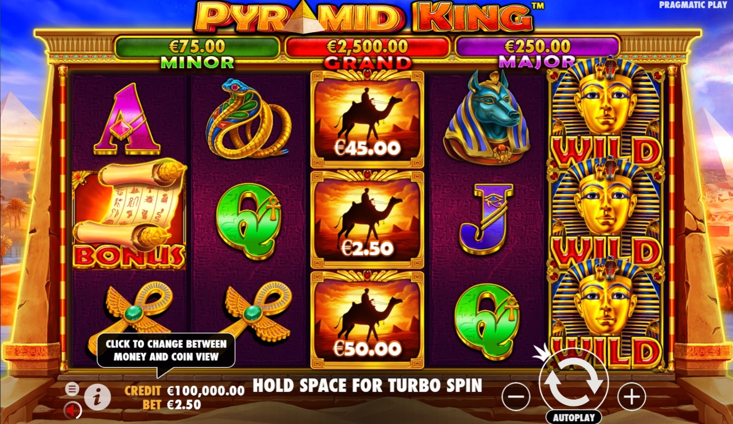 Pyramid King Slot Gameplay