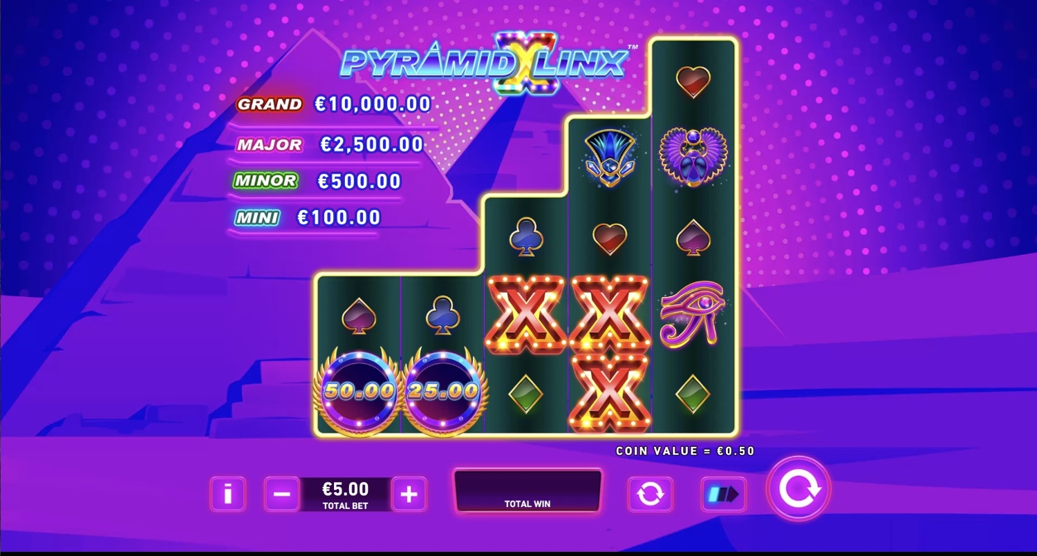 Pyramid LinX Slot Gameplay