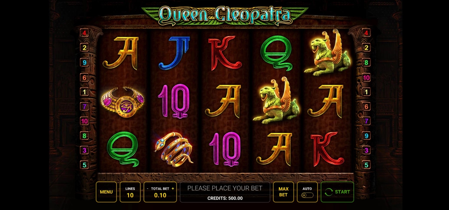 Queen Cleopatra Slot Gameplay