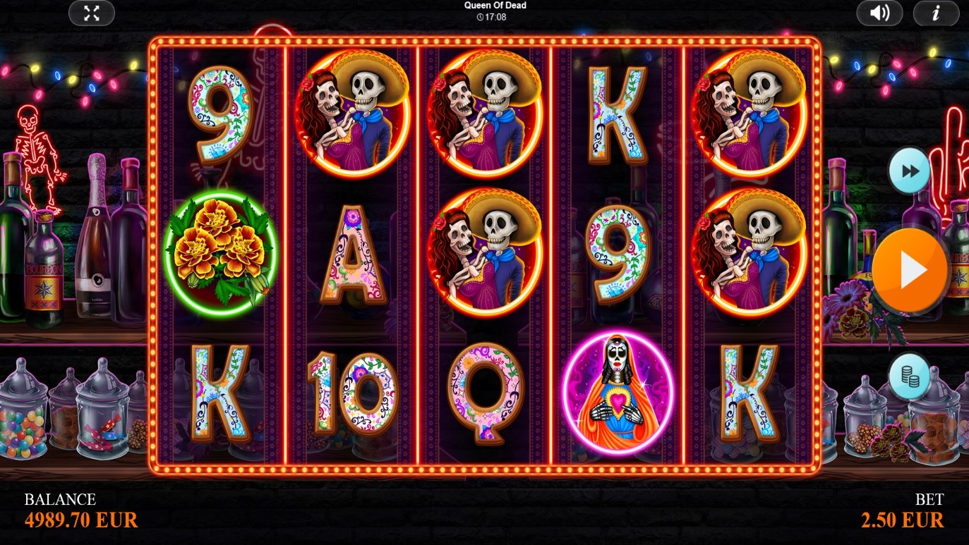 Queen Of Dead Slot Gameplay