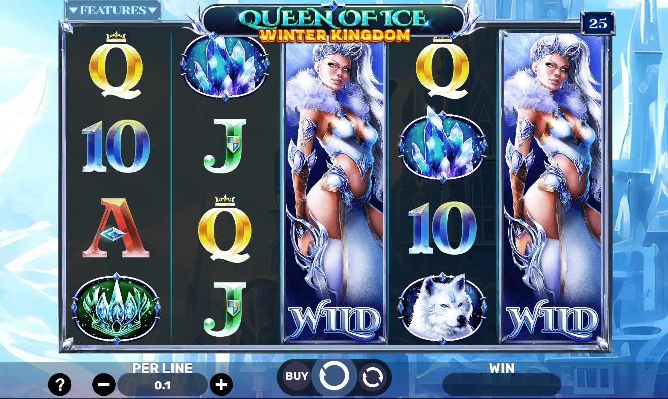 Queen Of Ice - Winter Kingdom Slot Gameplay