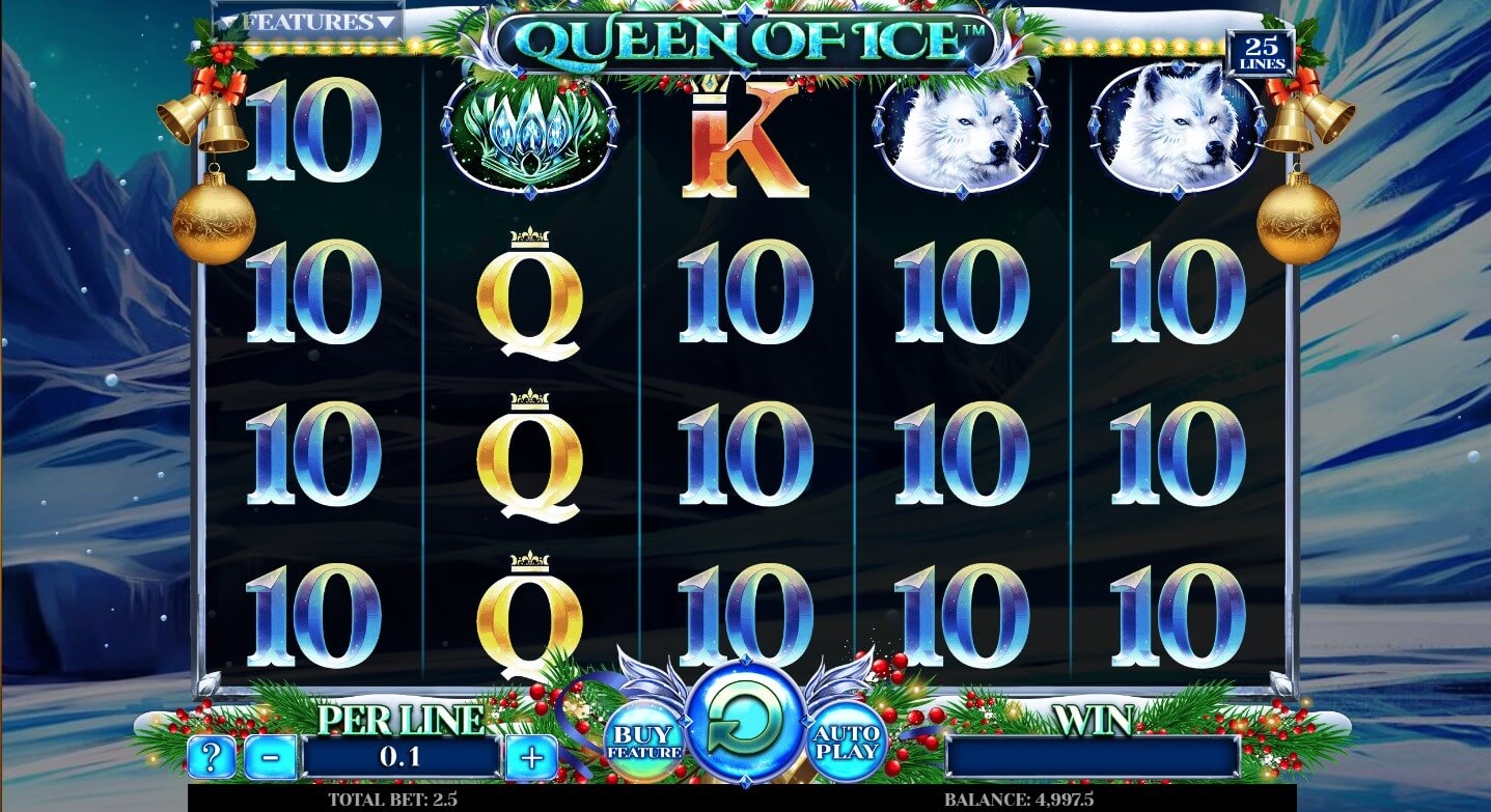 Queen of Ice: Christmas Edition Slot Gameplay