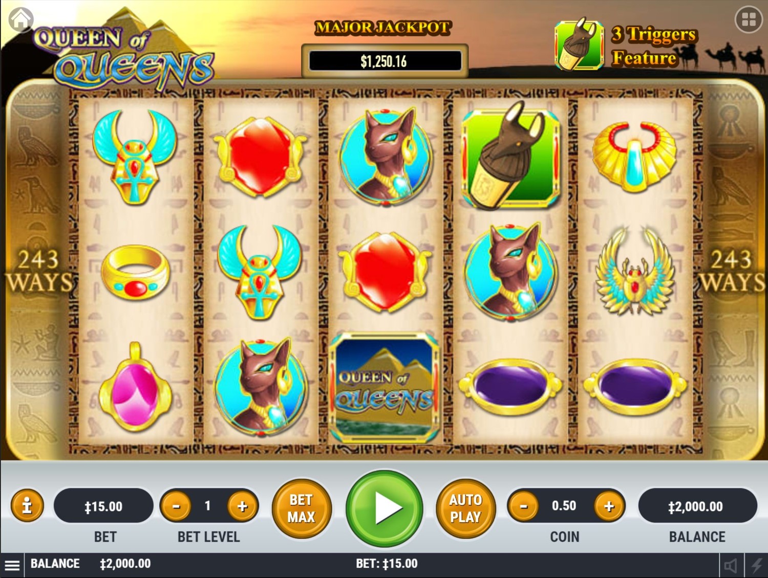 Queen of Queens Slot Gameplay