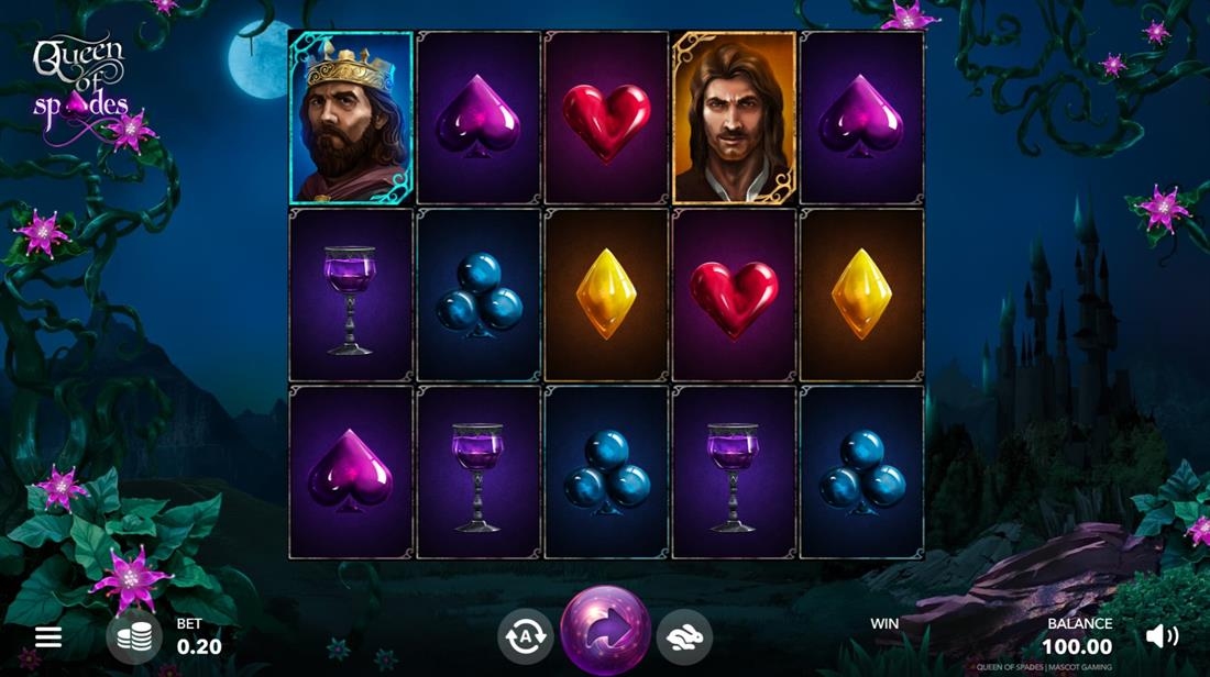 Queen of Spades Slot Gameplay