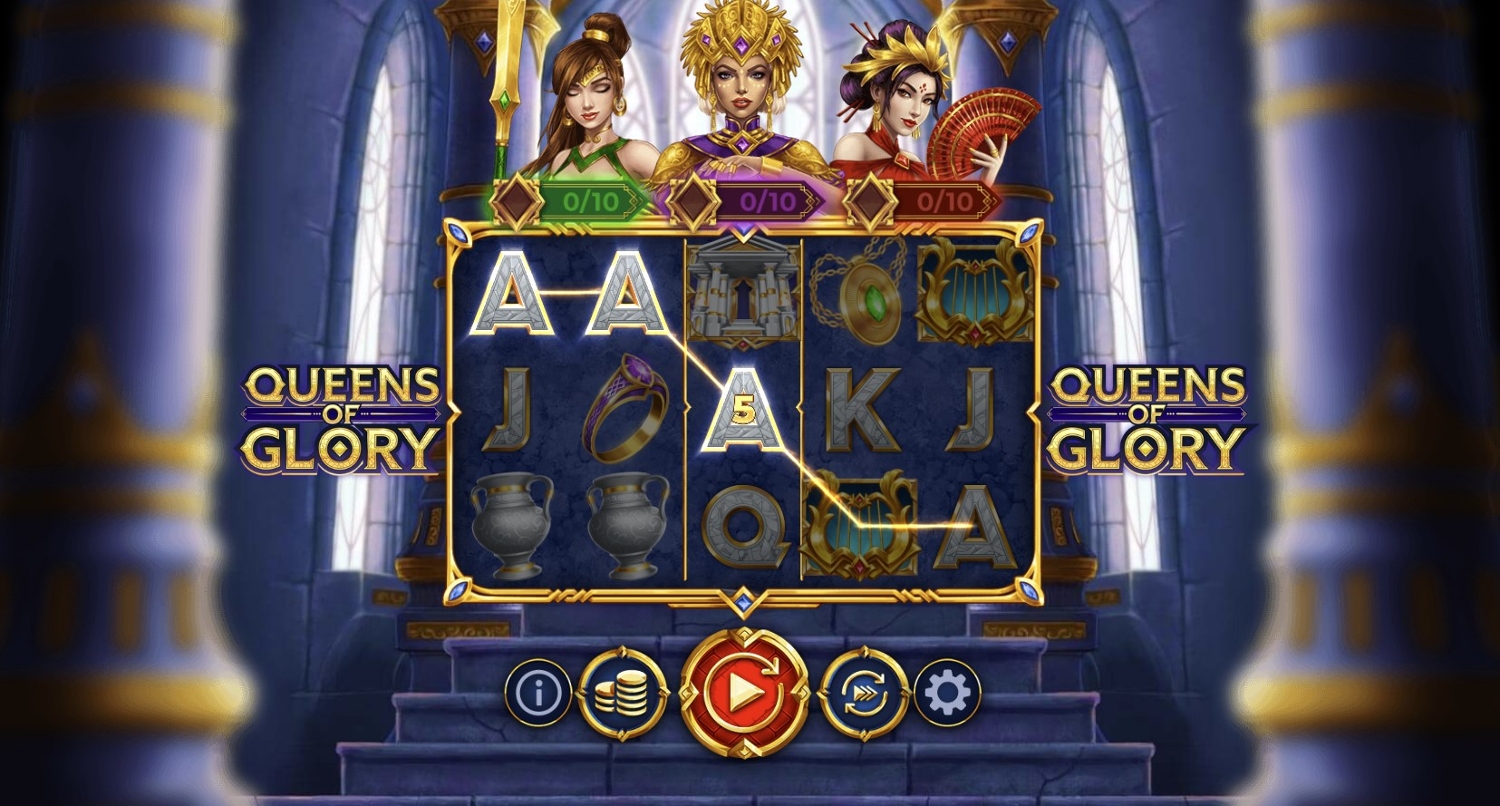 Queens of Glory Slot Gameplay