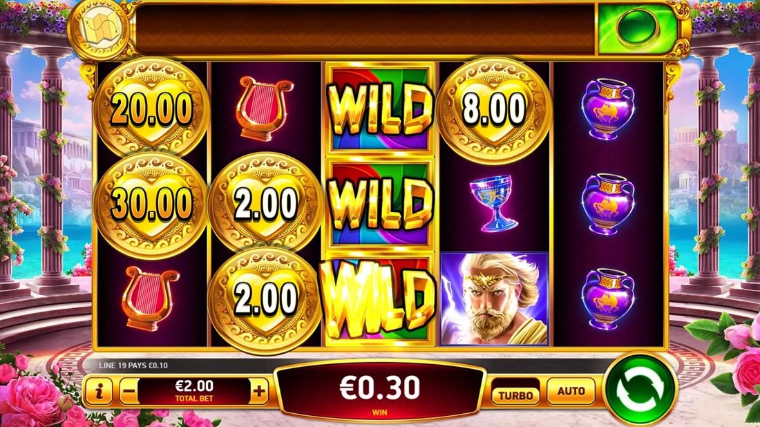Quest of Gods Slot Gameplay