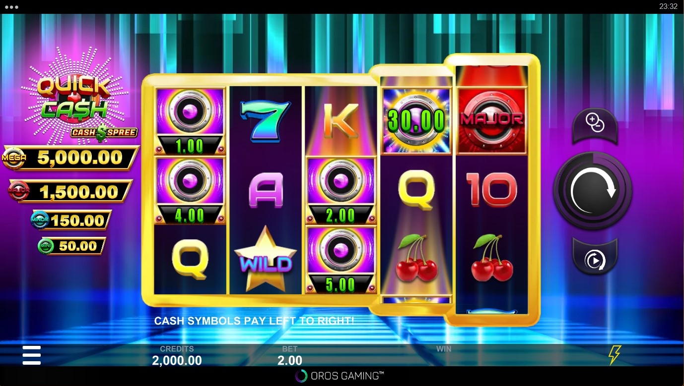 Quick Cash Slot Gameplay