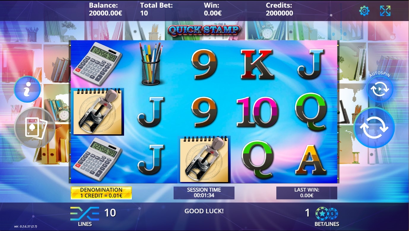 Quick Stamp Slot Gameplay