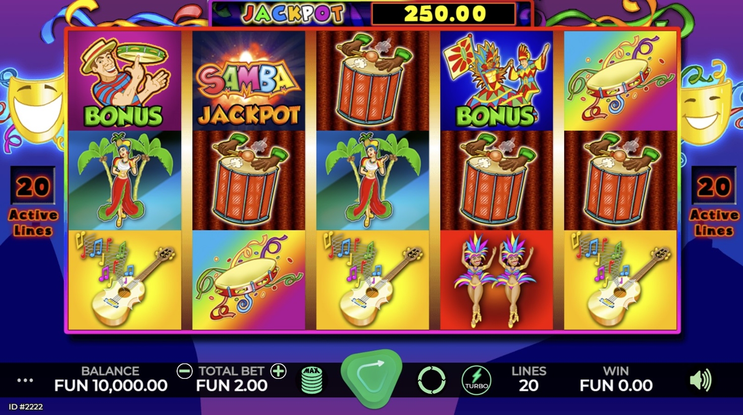 RCT - Samba Slot Gameplay
