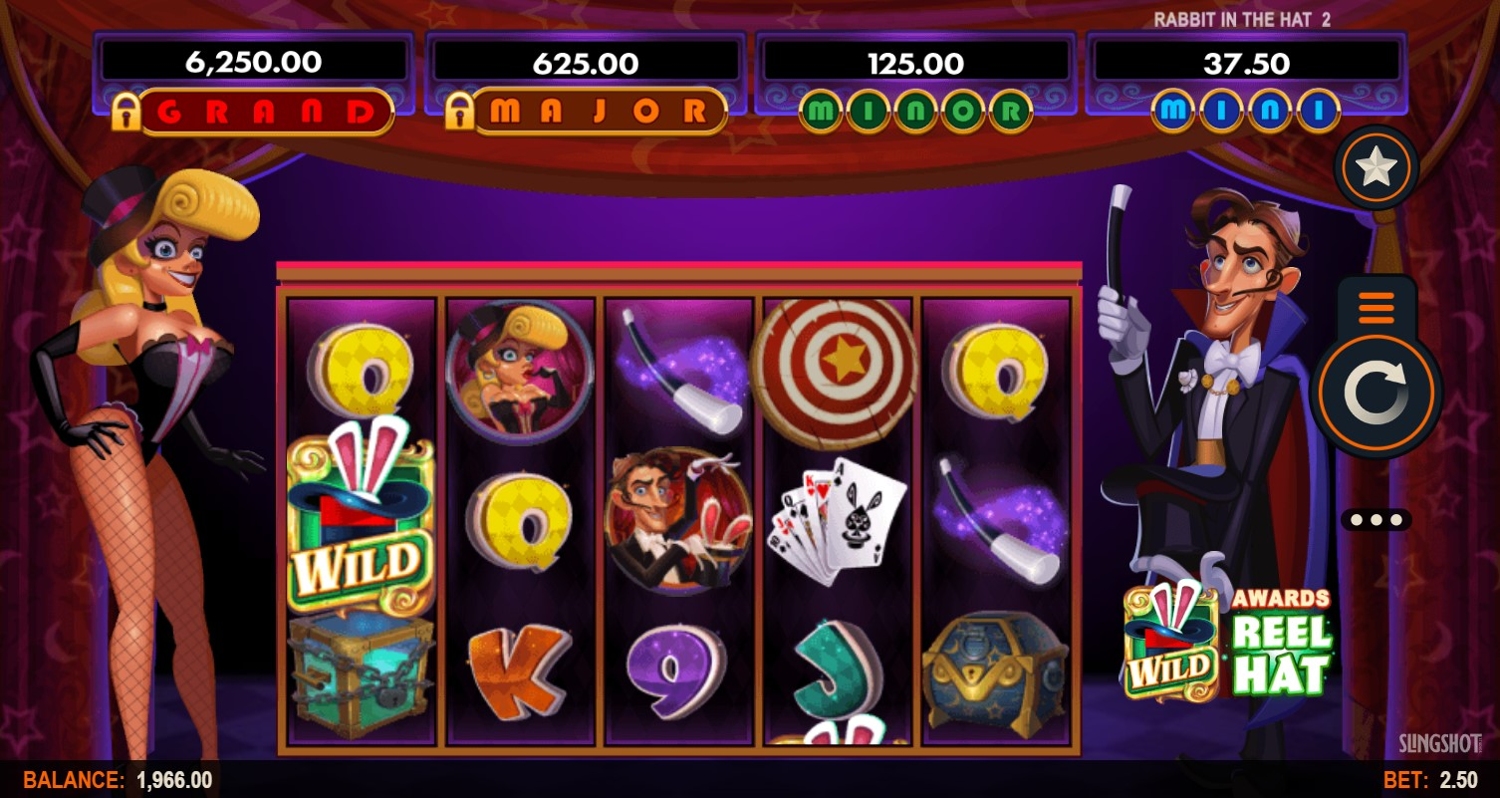 Rabbit In The Hat 2 Slot Gameplay