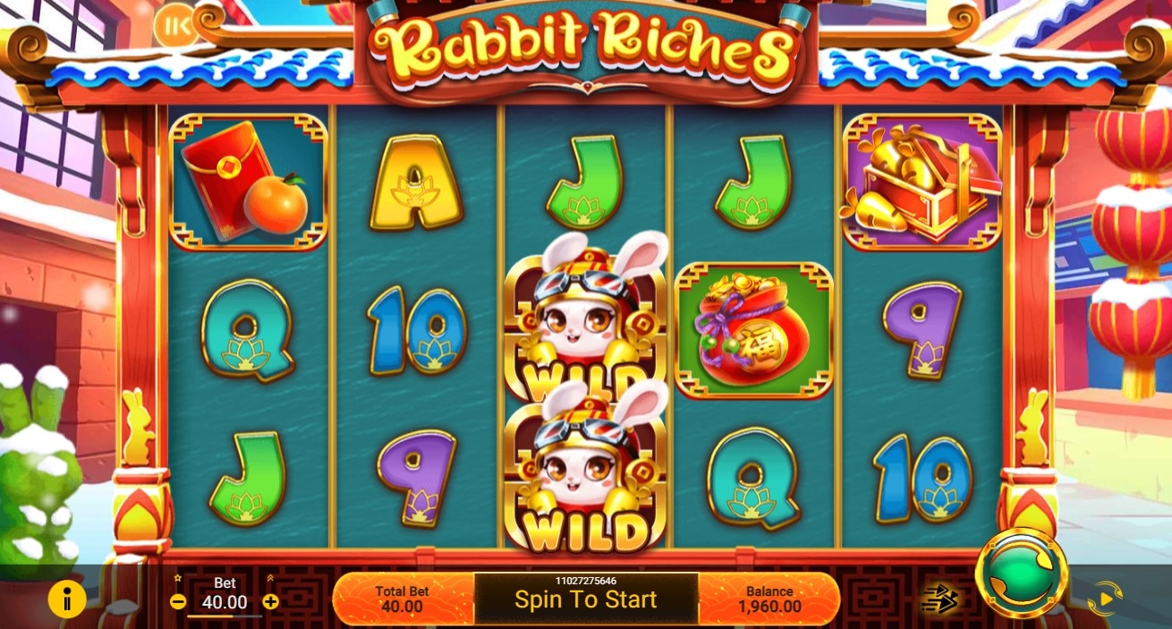 Rabbit Riches Slot Gameplay