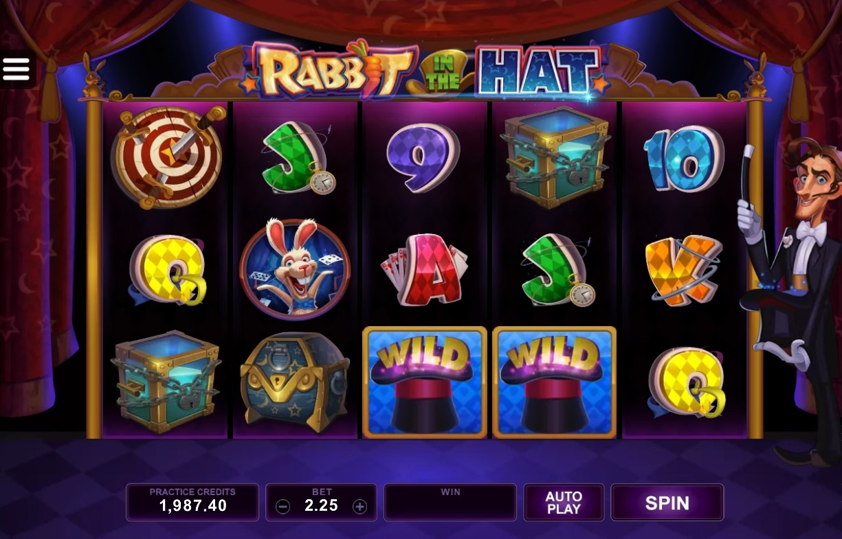 Rabbit in the Hat Slot Gameplay