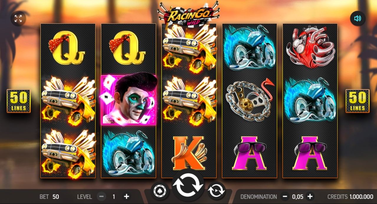 RacinGo Wild Slot Gameplay