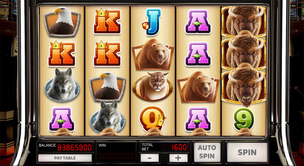 Ragin' Buffalo Slot Gameplay