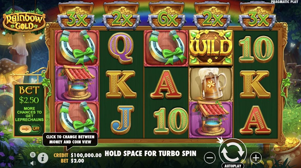 Rainbow Gold Slot Gameplay