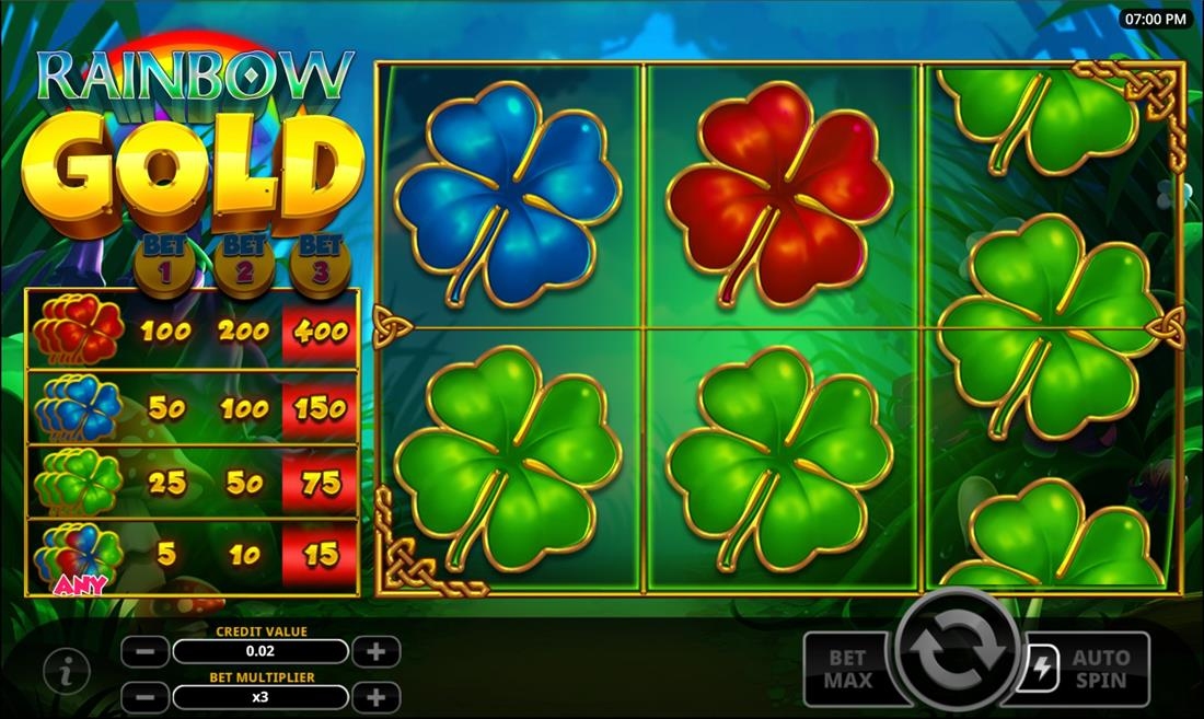 Rainbow Gold Slot Gameplay