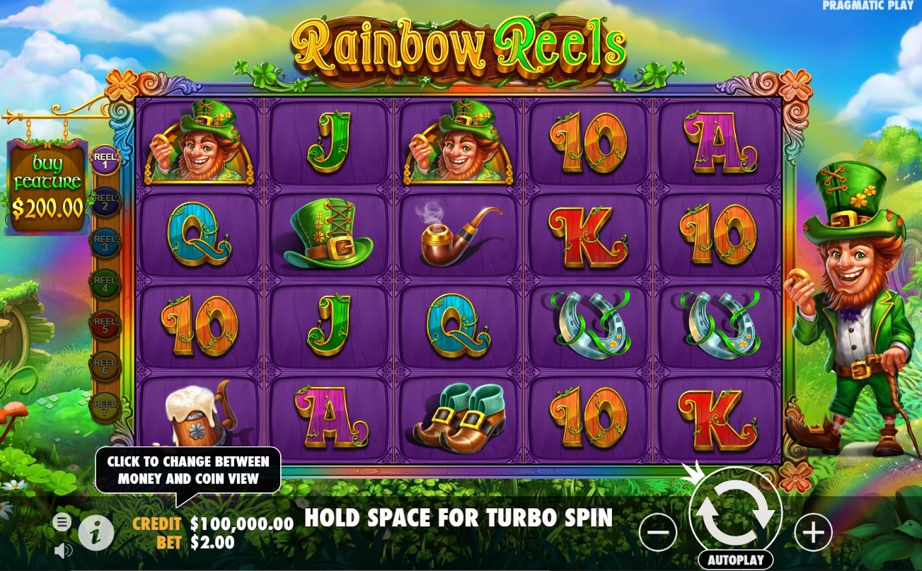 Rainbow Reels Slot Gameplay
