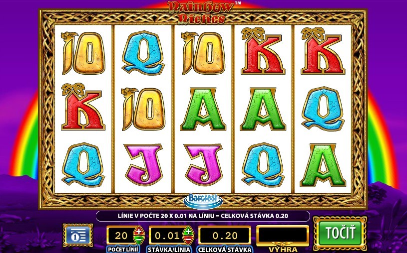 Rainbow Riches Slot Gameplay
