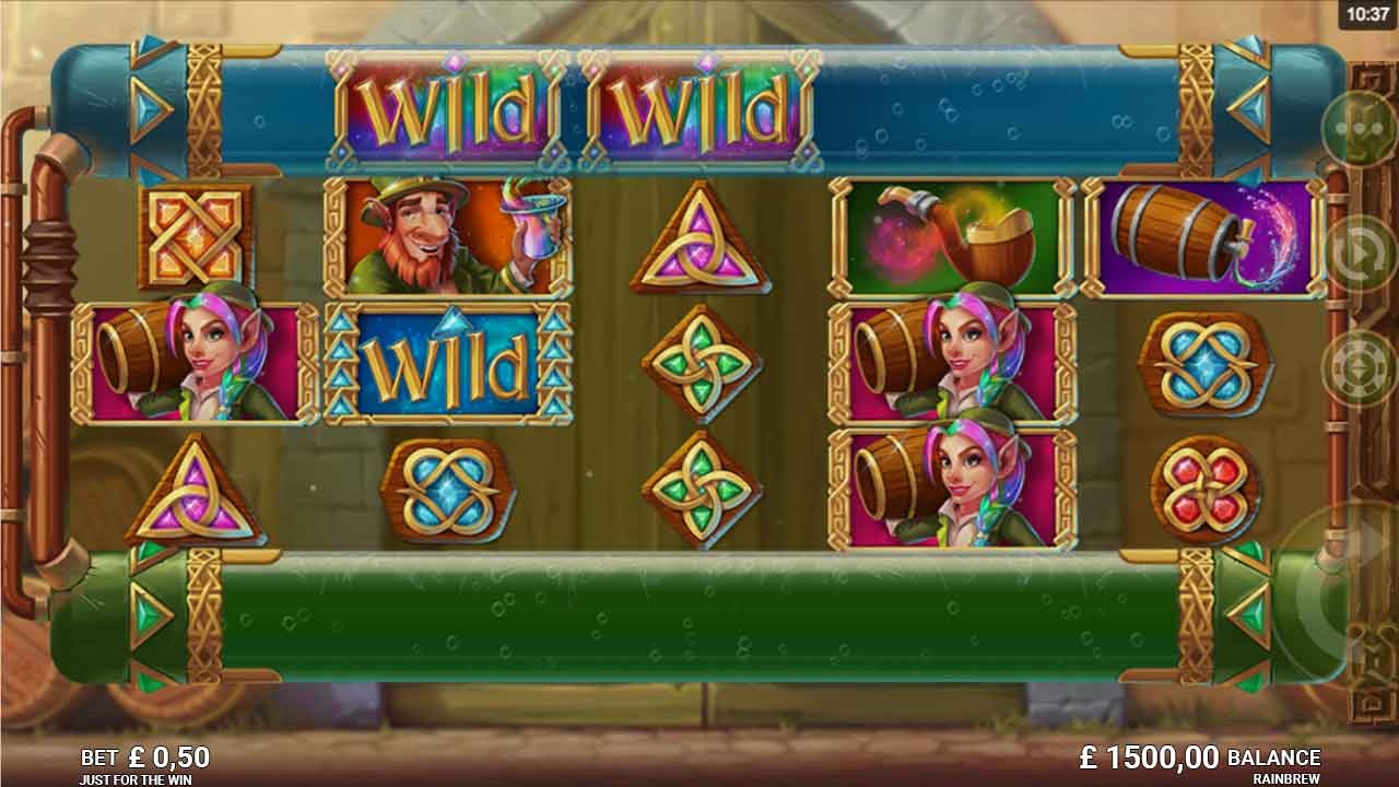 Rainbrew Slot Gameplay