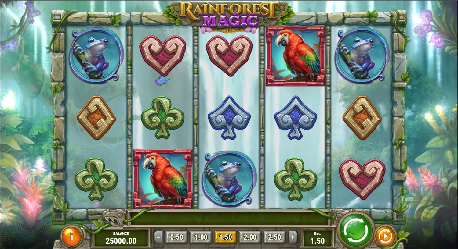 Rainforest Magic Slot Gameplay