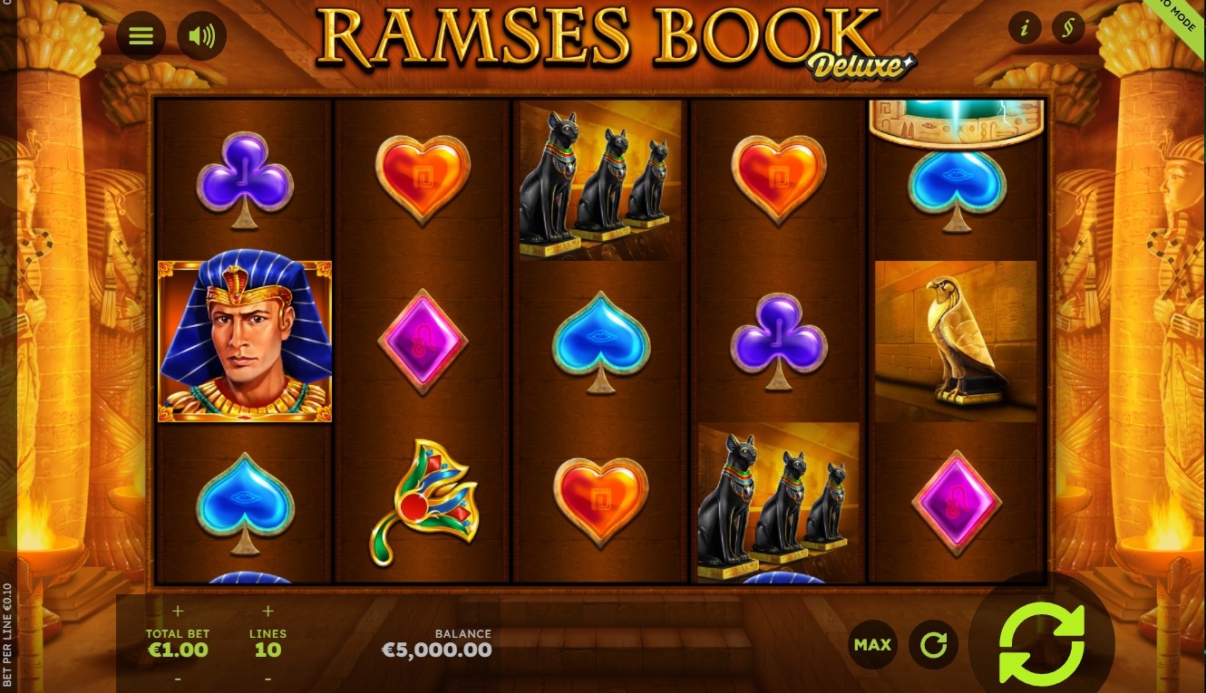 Ramses Book Deluxe Slot Gameplay
