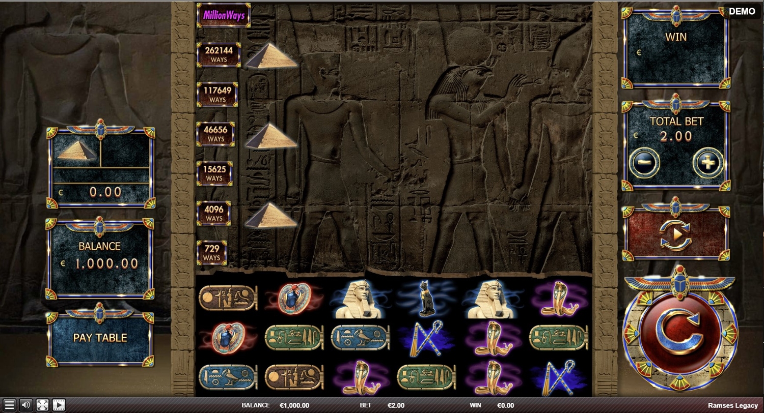 Ramses Legacy Slot Gameplay