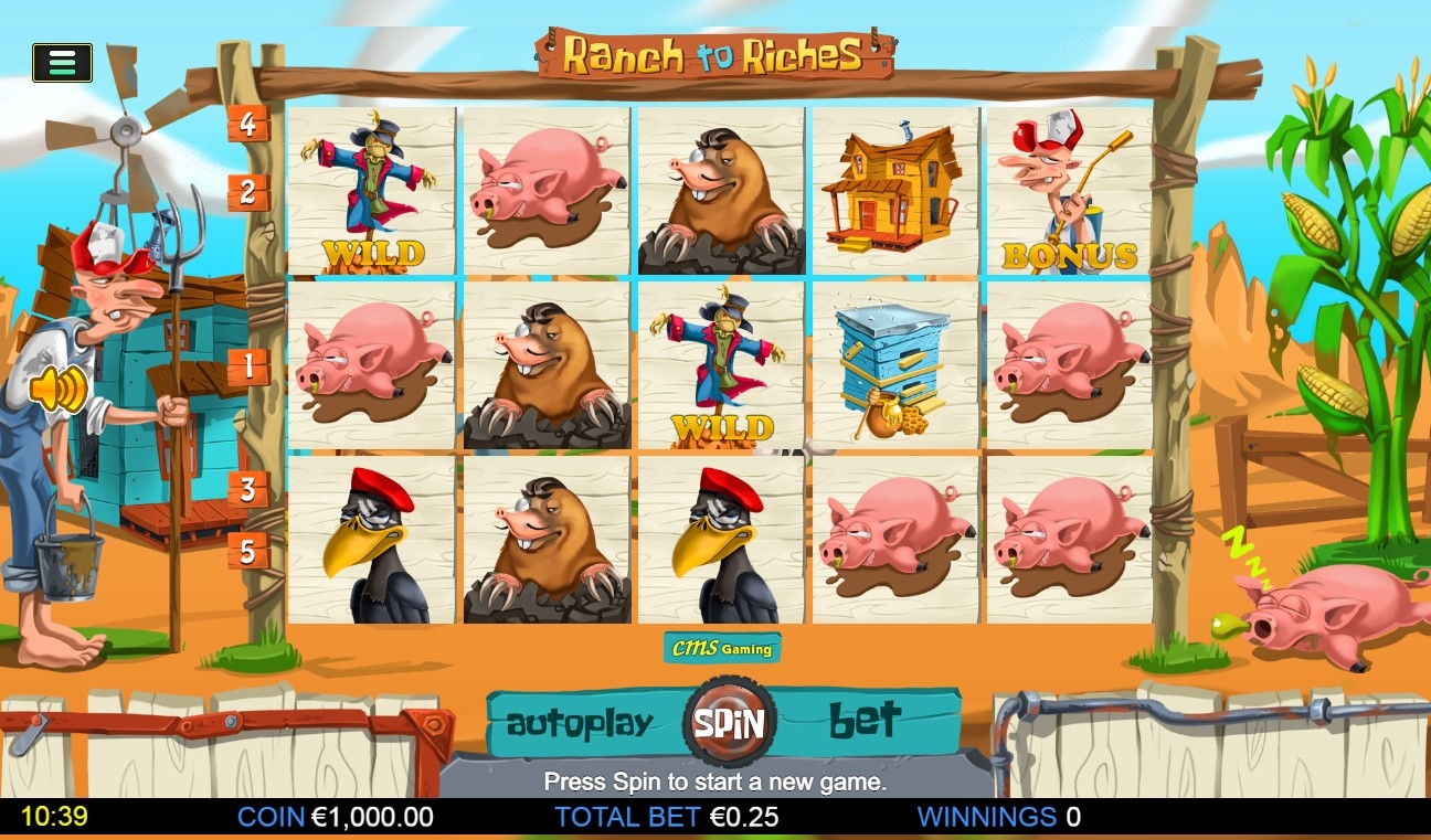 Ranch to Riches Slot Gameplay