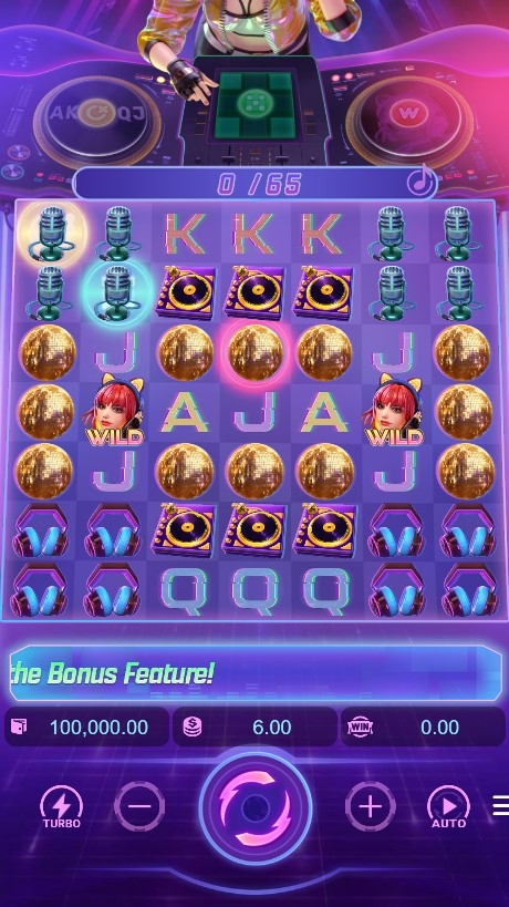 Rave Party Fever Slot Gameplay