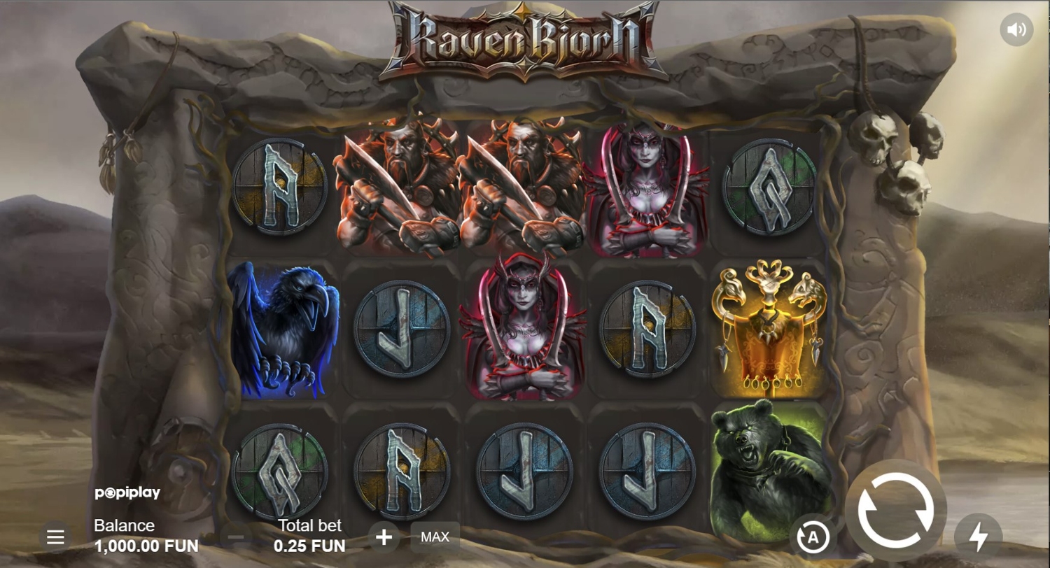 Raven Bjorn Slot Gameplay