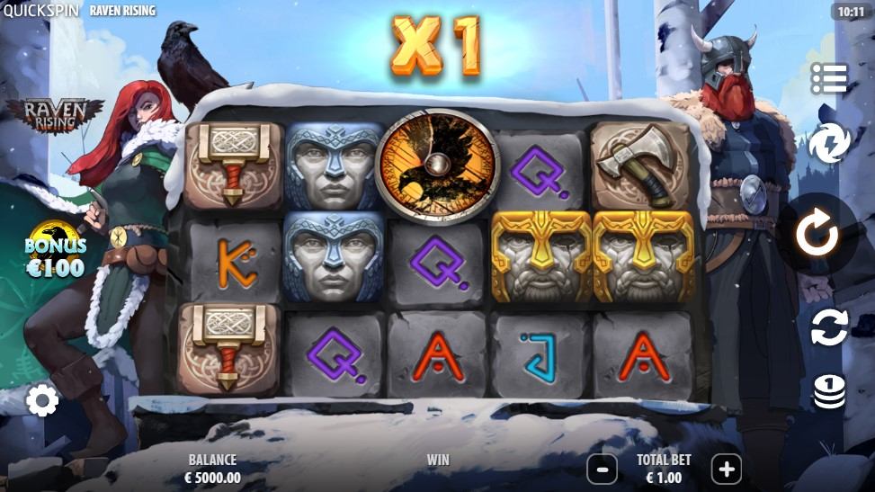 Raven Rising Slot Gameplay