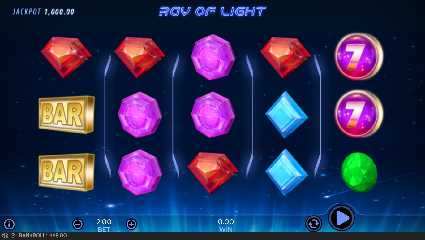 Ray of Light Slot Gameplay