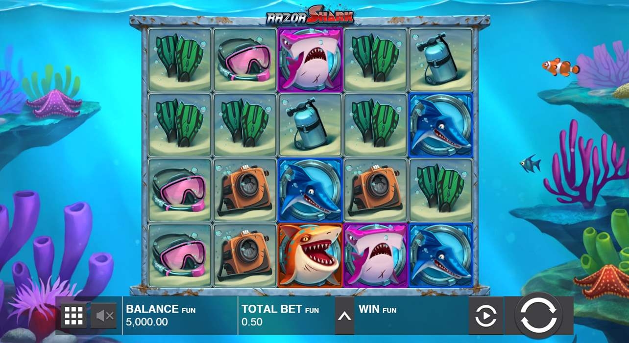 Razor Shark Slot Gameplay