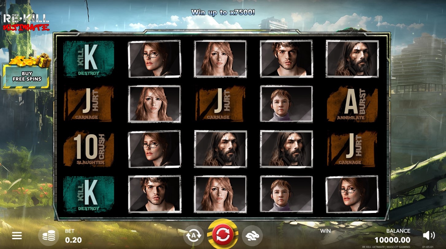 Re Kill Ultimate Slot Gameplay