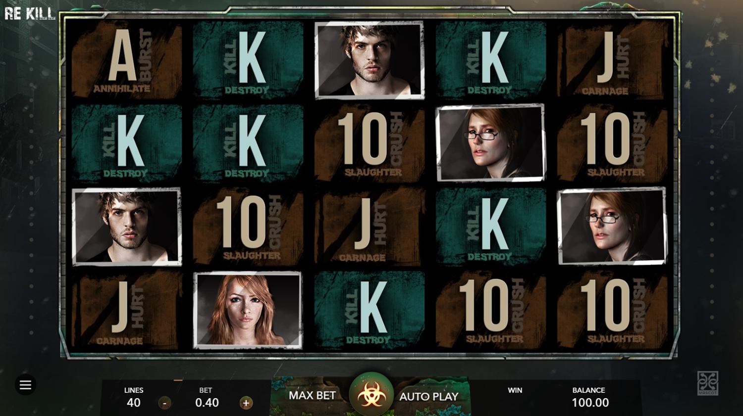 Re Kill Slot Gameplay