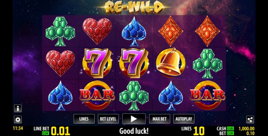 Re-Wild Slot Gameplay