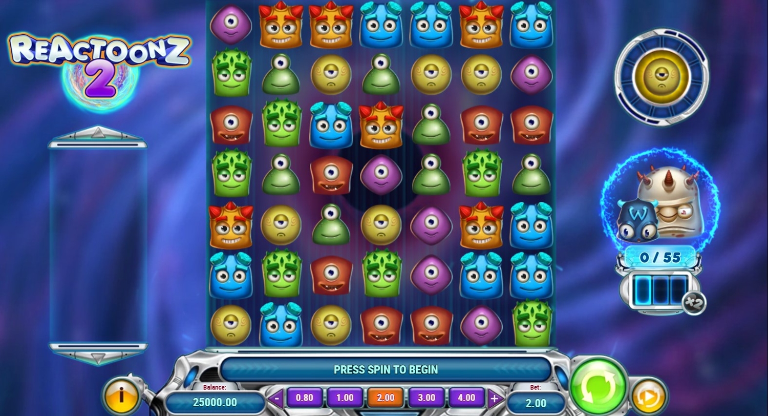 Reactoonz 2 Slot Gameplay