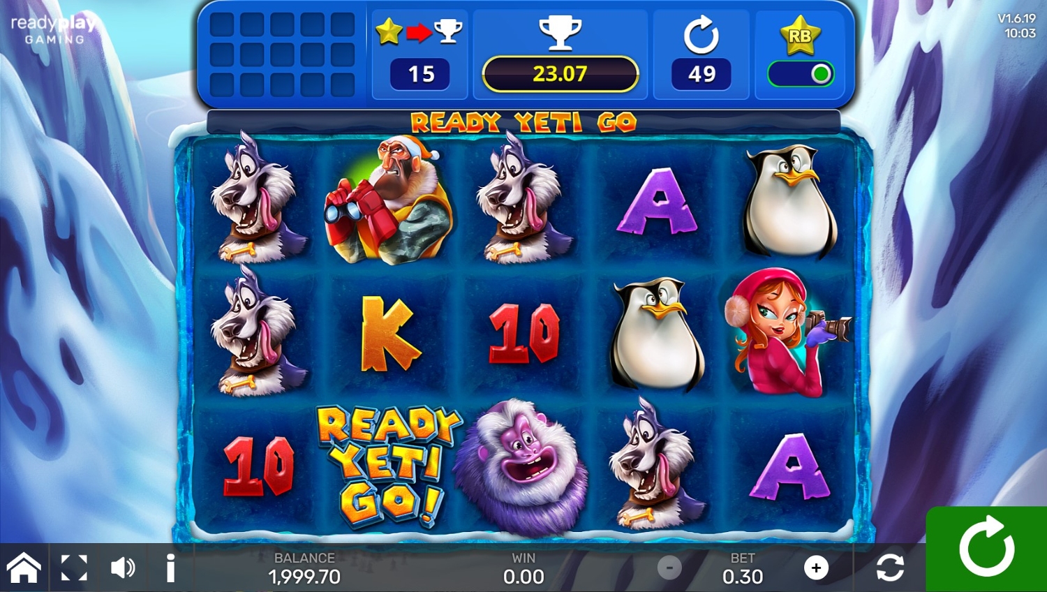 Ready Yeti Go! Slot Gameplay