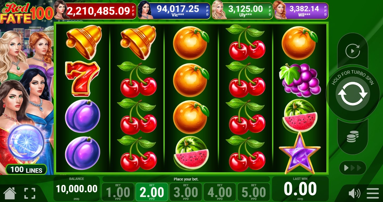 Red Fate 100 Slot Gameplay